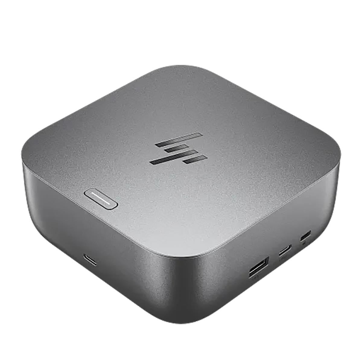 HP USB-C 100W G6 Dock with ports enables seamless device connections.