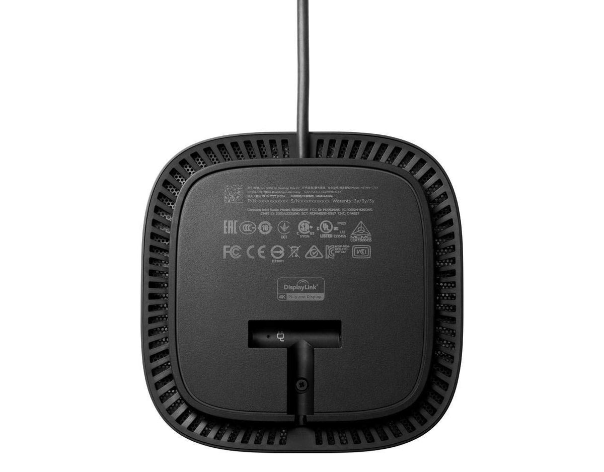 HP USB-C/A Universal Dock G2 compact design saves desk space in busy offices