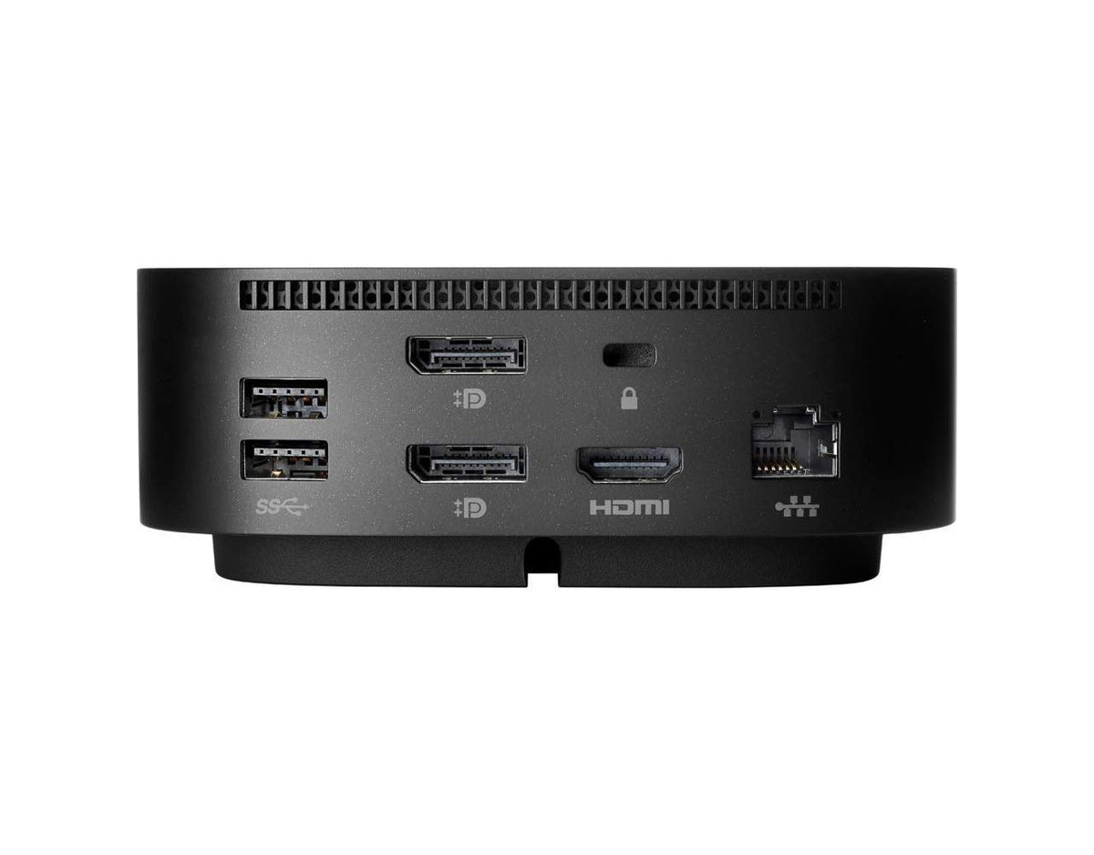 HP USB-C/A Universal Dock G2 dual 4K display capability enables multiple monitors