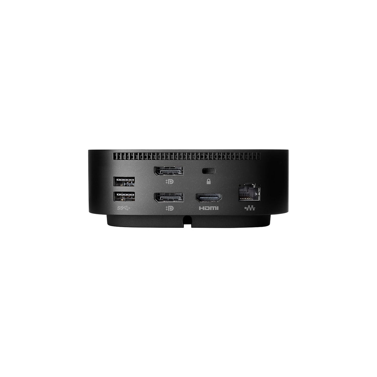HP USB-C Dock G5 rear panel with network and display connections