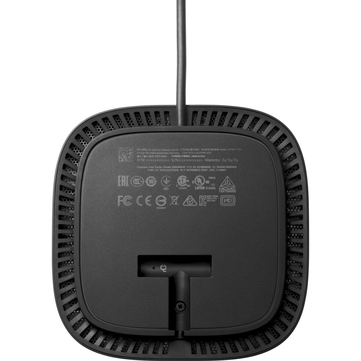 HP USB-C Dock G5 desk-clean setup demonstrates clutter-free workspace and quick docking.