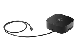 HP USB-C G5 Essential Dock side ports highlighting versatile connectivity options.