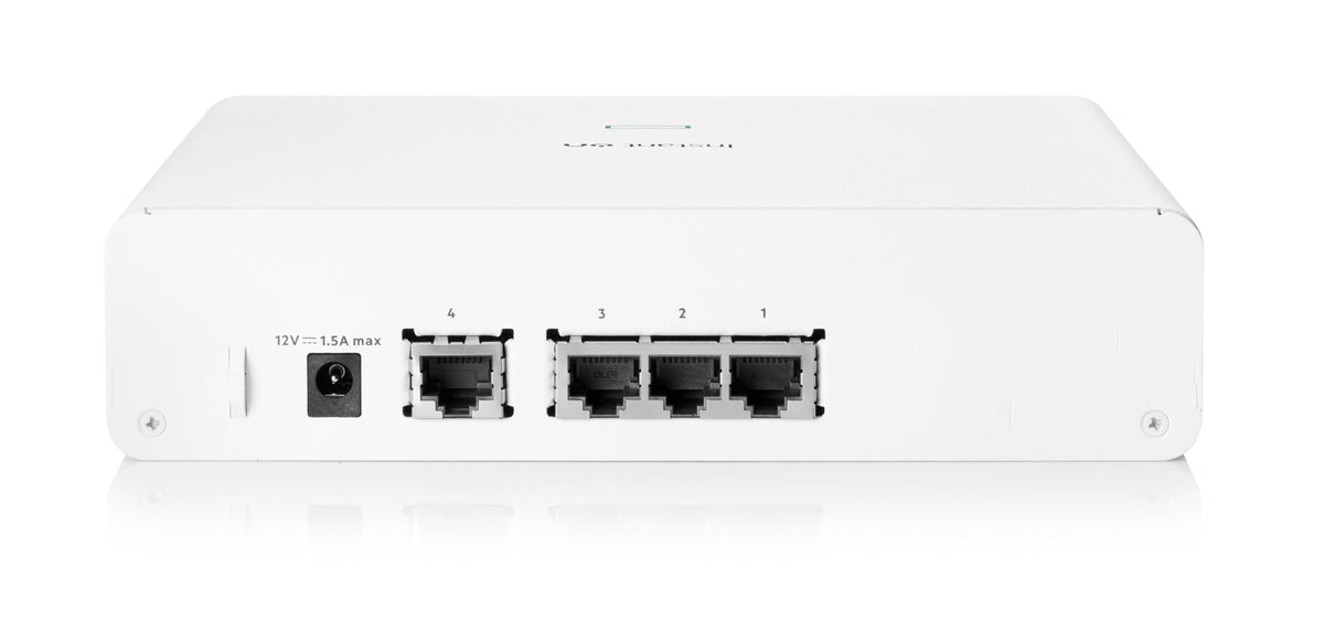 HPE Instant On SG1004 wall-mount ready for flexible deployment