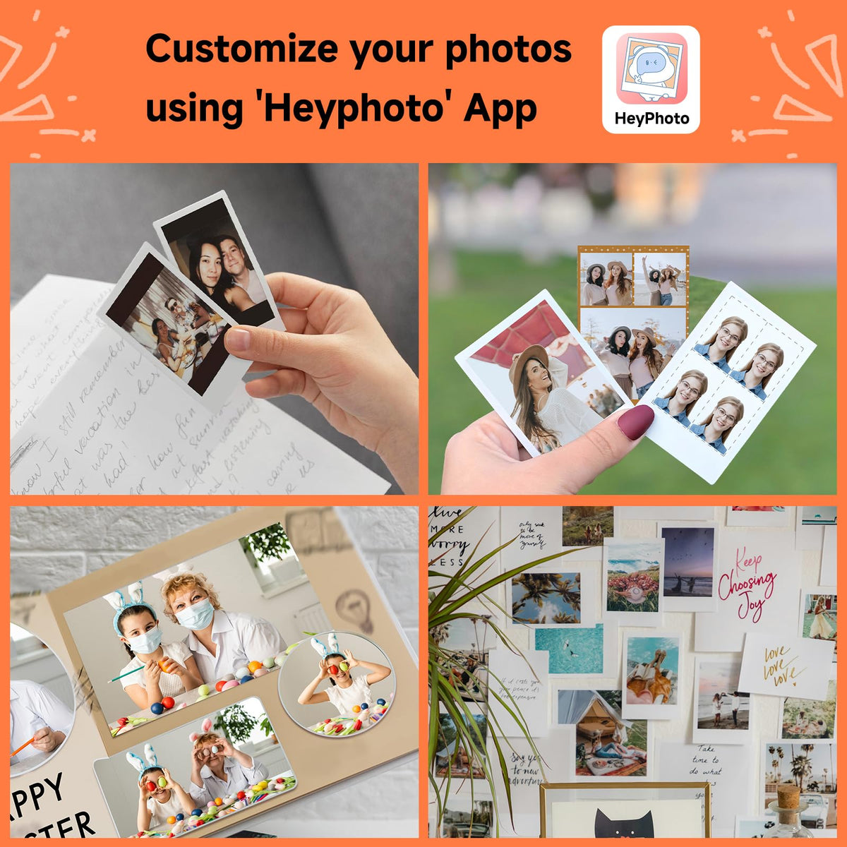HPRT CP2100 pocket-size printer in a bag printing 2x3 photos anywhere.