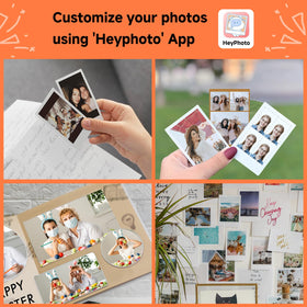 HPRT CP2100 pocket-size printer in a bag printing 2x3 photos anywhere.