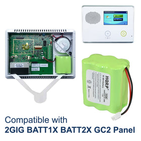 HQRP 2600mAh backup battery for GCKIT311 smooth panel power during outages