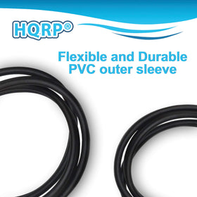 HQRP cable jacket texture showing flexible routing advantage
