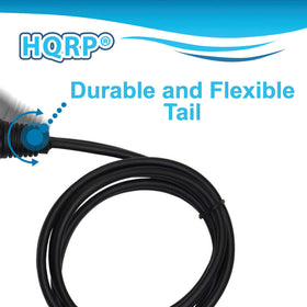 HQRP cable next to ruler for length and scale confirmation