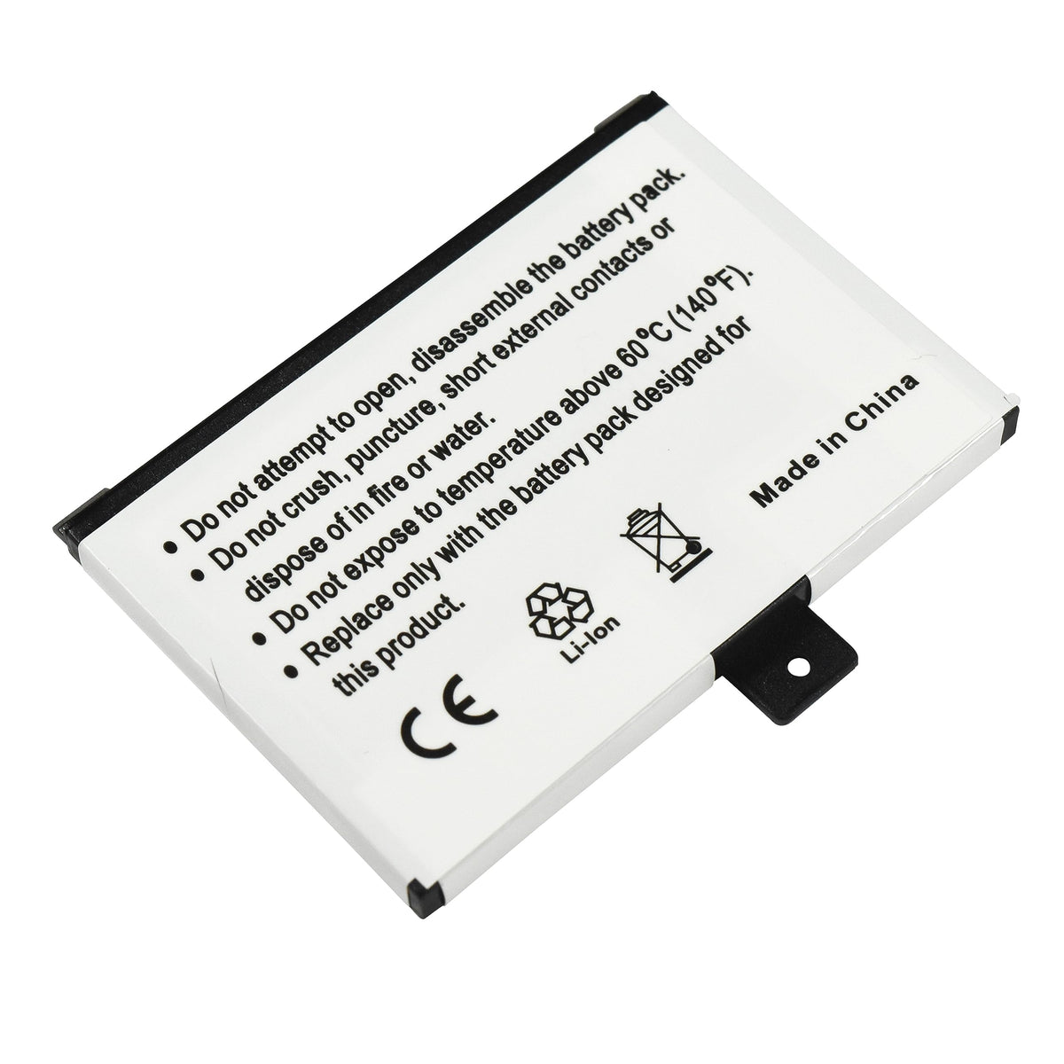 HQRP 3.7V 1250mAh Li‑Ion battery fits NOOK models for long reading sessions.