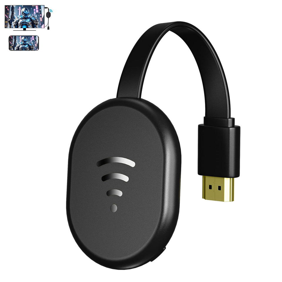 HRpart dongle front view showing compact design and easy plug-in benefit