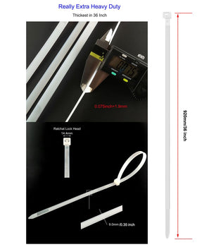 HS zip tie teeth engagement close-up showing self-locking mechanism