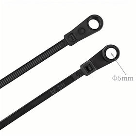 HS tie rated for 50 pounds with potential up to 80 pounds for heavy bundles