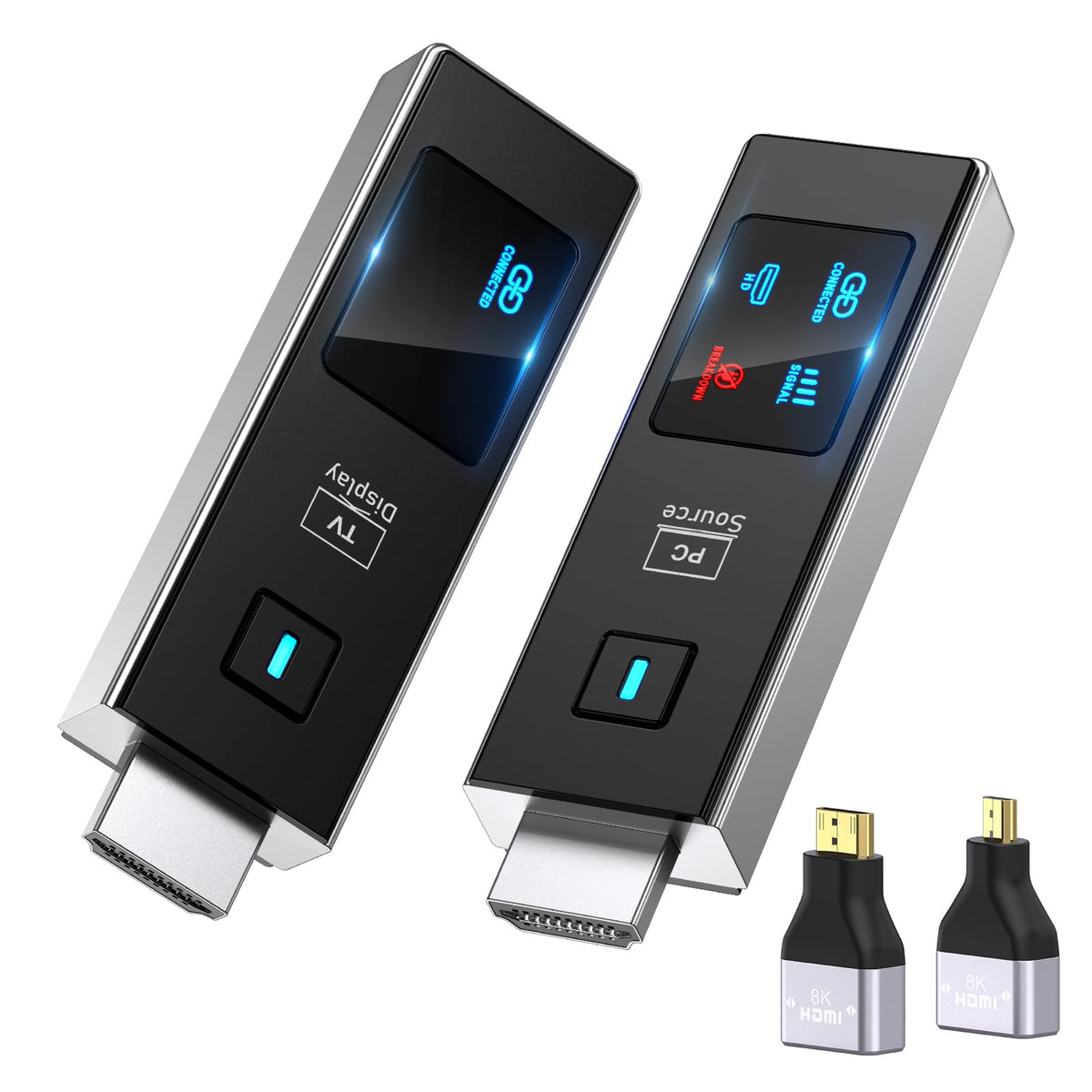 HSJINHONG 2026 wireless HDMI transmitter hero for quick setup and flexible placement.