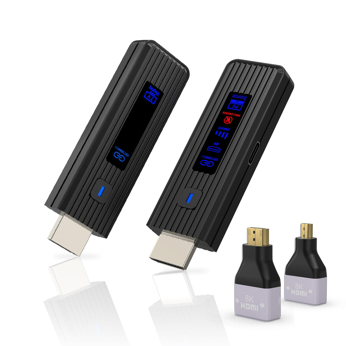 HSJINHONG wireless HDMI transmitter delivers cable-free setup for presentations and quick screen sharing