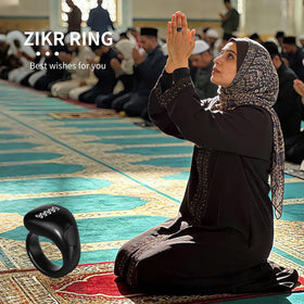 HSTNBVEO Smart Tasbih Ring on-the-go use at home or mosque