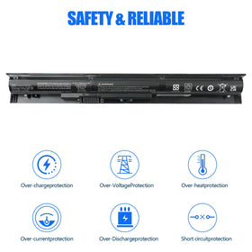 HSX 756743-001 VI04 battery pack image highlighting 41Wh capacity for longer use