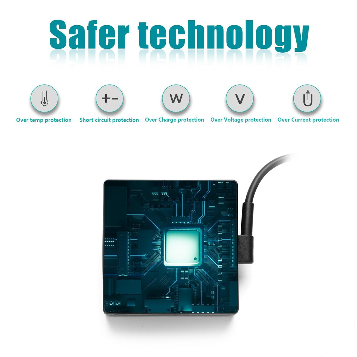 HSXIRQA USB-C charger for ZenBook 14 provides safe, efficient charging during travel.