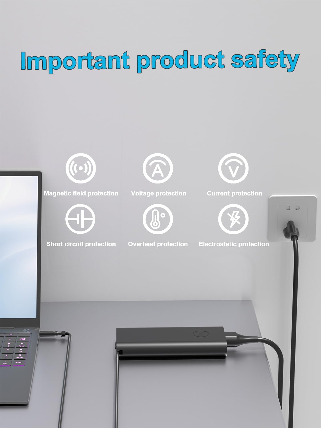 HSXIRQA 130W charger tip compatibility with 4.5mm and 3.0mm.