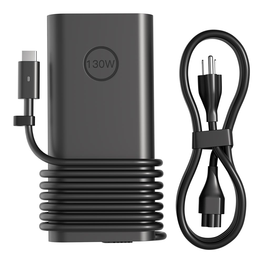HSXIRQA 130W USB-C charger for Dell Precision, on-the-go power