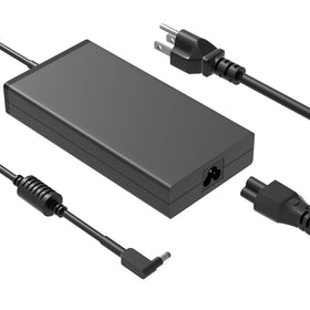 HSXIRQA 135W charger for Acer Nitro, front view, reliable power delivery.