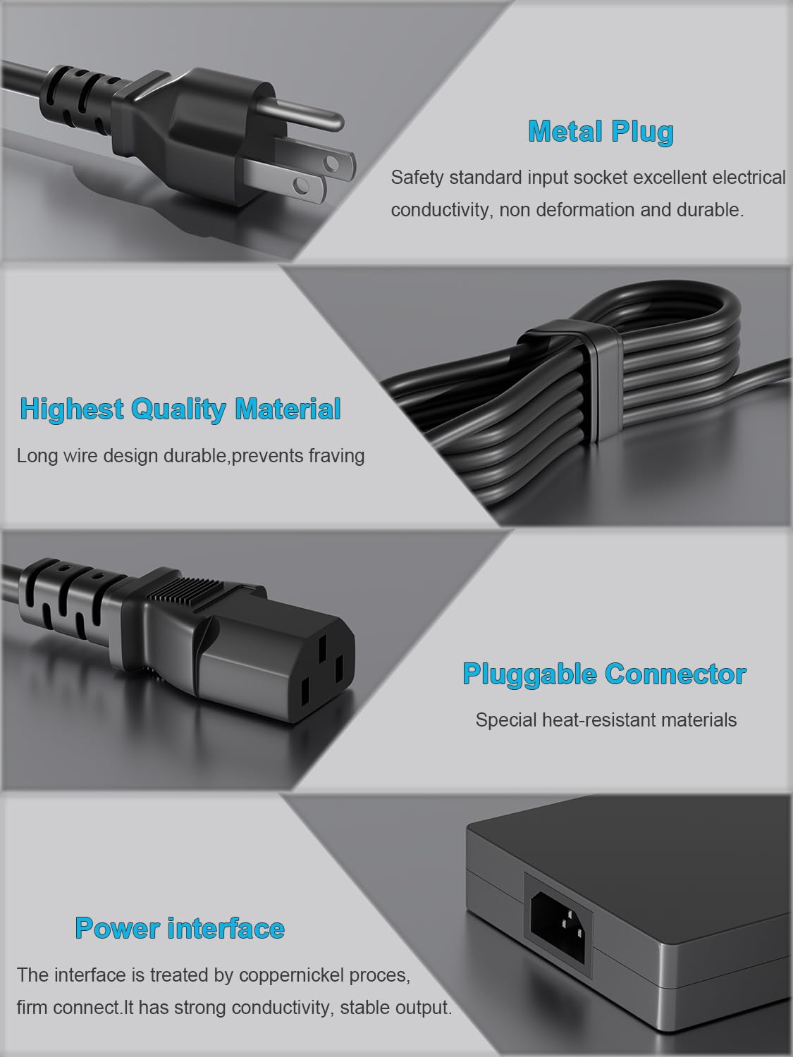 HSXIRQA intelligent chip and load break protection for safer charging.