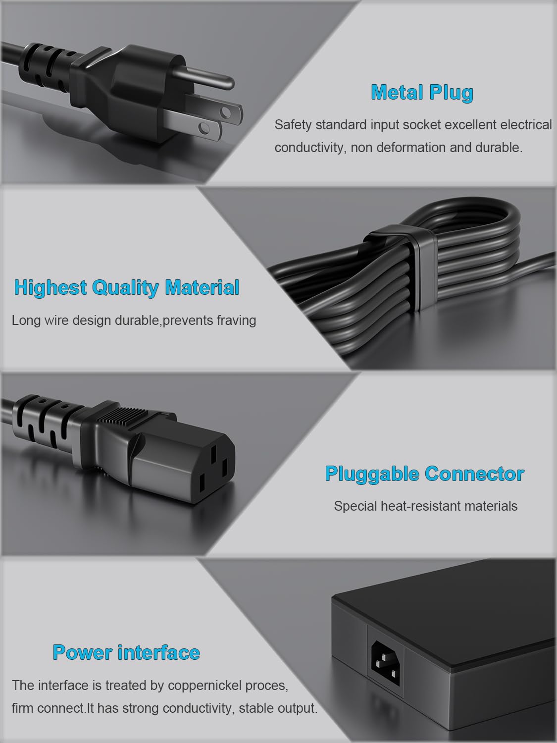 HSXIRQA 240W charger powering Zephyrus G16 with stable performance