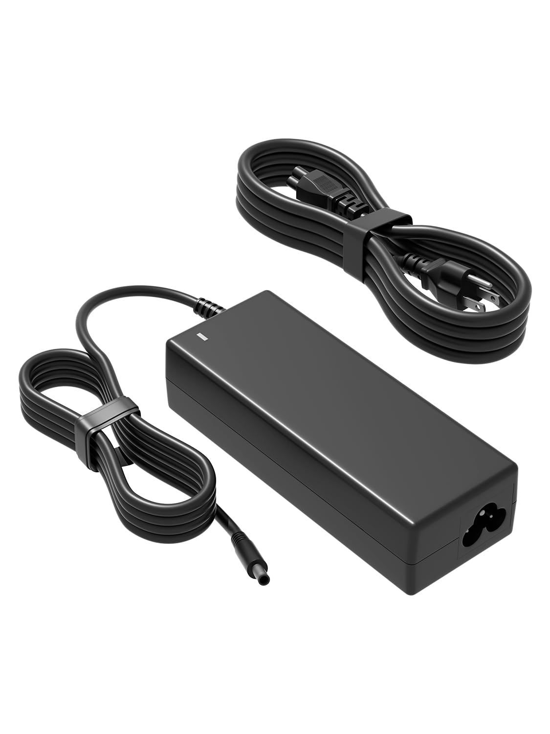 HSXIRQA Dell Inspiron charger front view powers reliably.