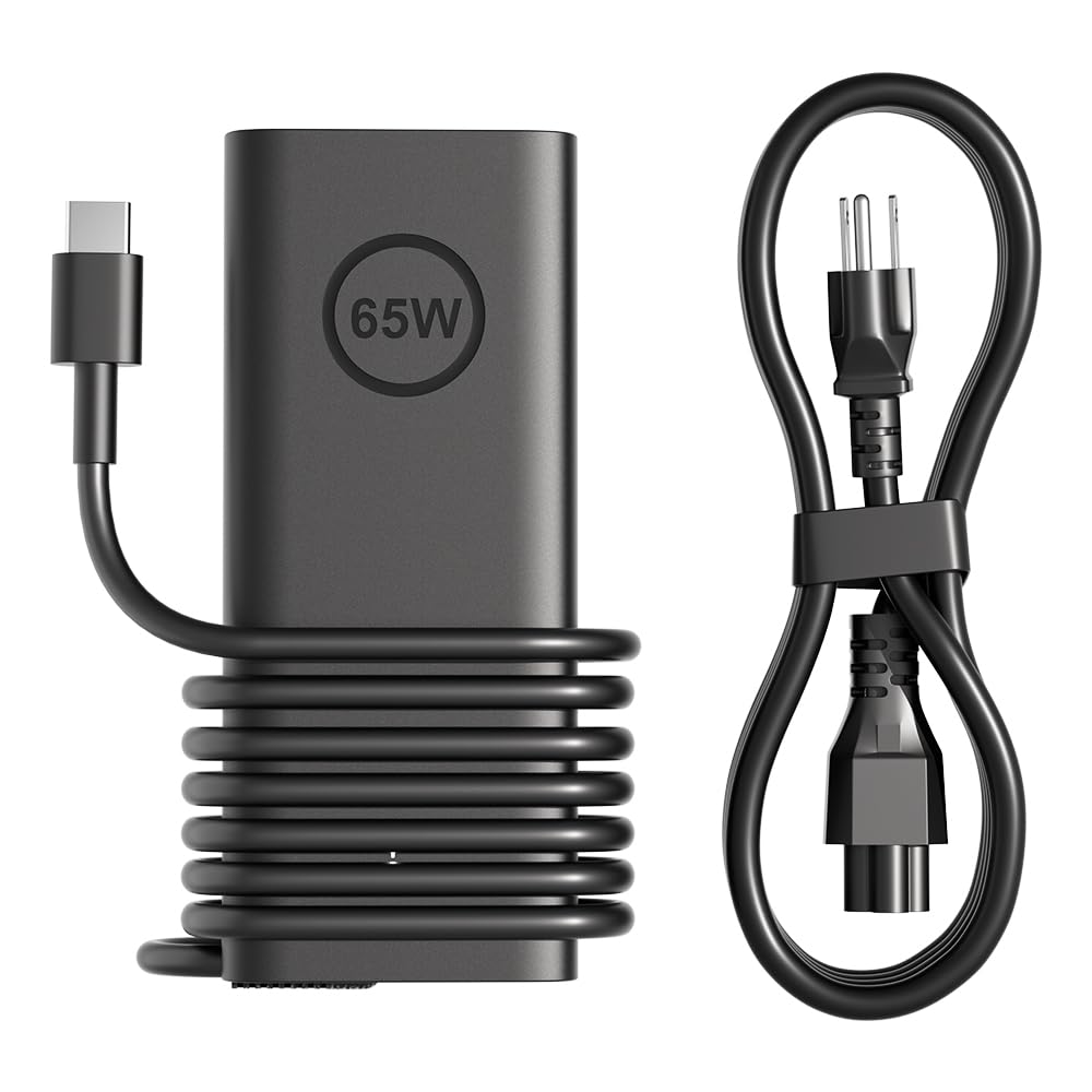 HSXIRQA front view of compact 65W charger, space-saving power