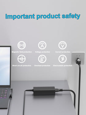 HSXIRQA powering an Acer Spin laptop showing reliable charging performance