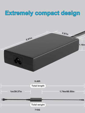 HSXIRQA packaging includes power adapter and cord for easy setup.