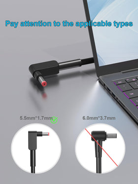 HSXIRQA charger cable ready for on-the-go Predator and Nitro gaming.