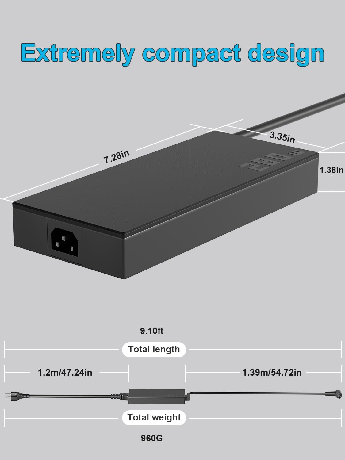 hsxirqa powering an Asus laptop for reliable high‑wattage charging