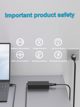 HSXIRQA charger featuring overcurrent and short-circuit protections