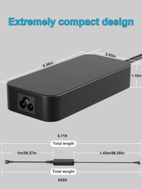 HSXIRQA adapter label and texture detail highlighting safety certification