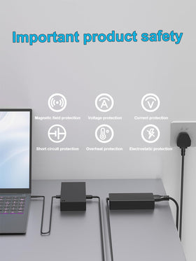HSXIRQA135W safety protection features; overcurrent and overheating safeguards.