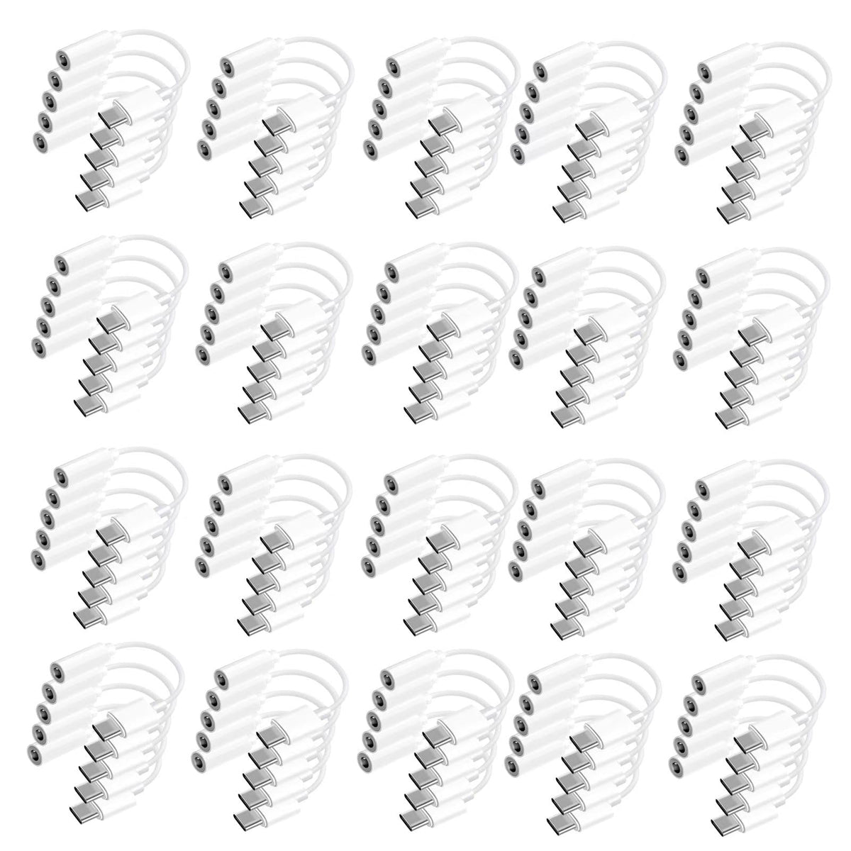 Htrenc USB-C to 3.5mm adapter demonstrates universal compatibility across devices for high-quality audio