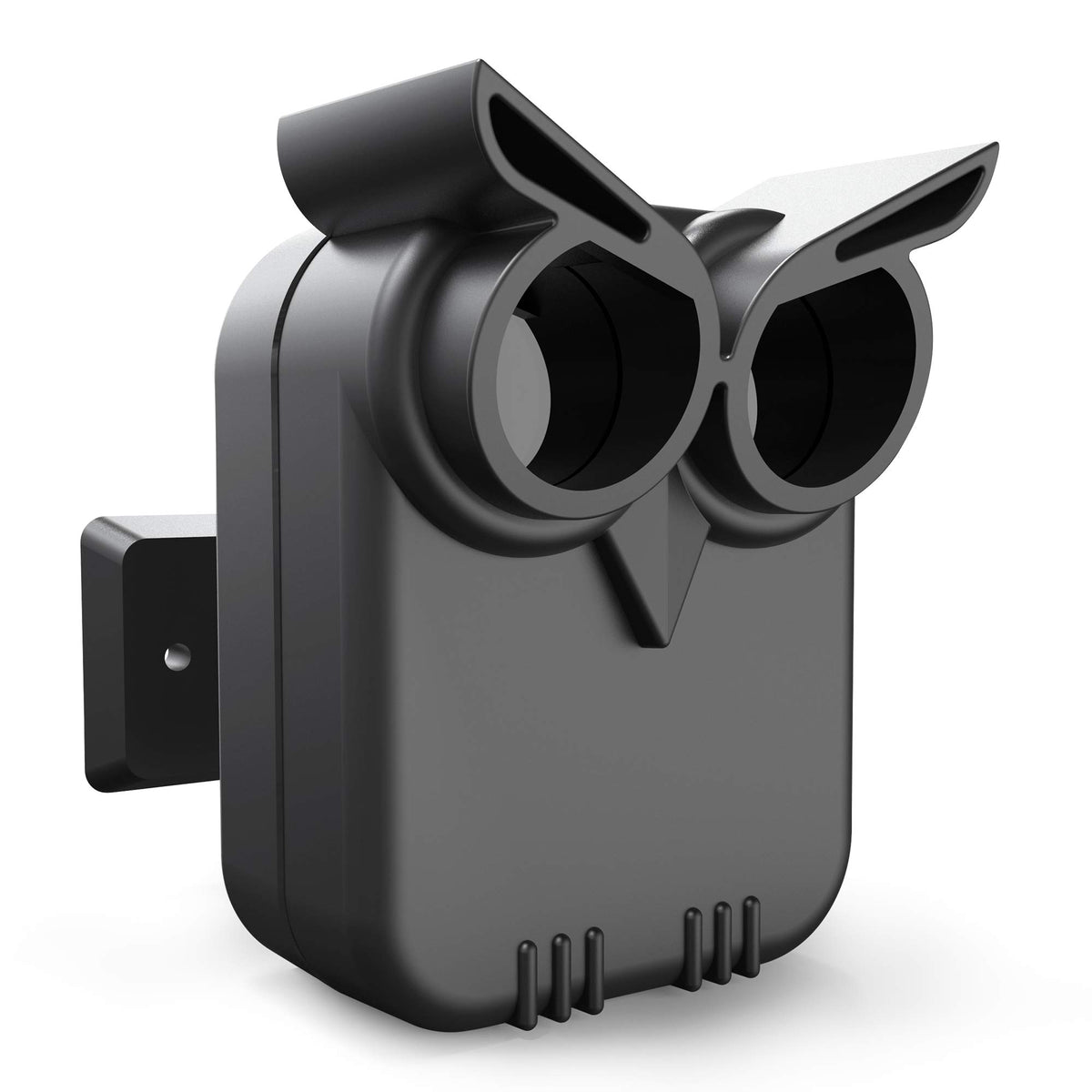 HTZSAFE Driveway Sensor motion detector outdoors detects people, vehicles, and large animals for property monitoring.