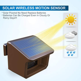 HTZSAFE wide 70ft sensor range captures approaching vehicles reliably.