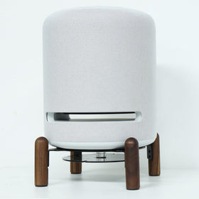 H Huaberich desk wood stand for Echo Studio – sturdy construction for reliable support.