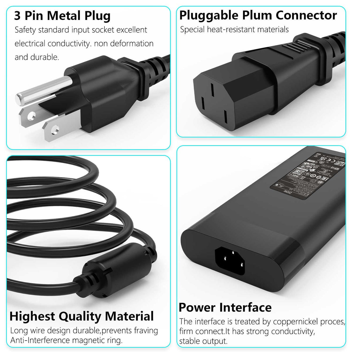 HUALA adapter powering an HP OMEN laptop during gaming for consistent performance benefit