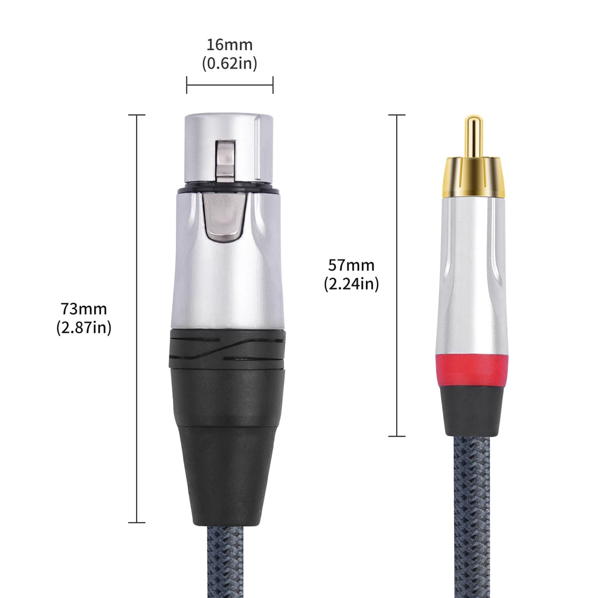 HUALEU zinc-alloy shell close view offering crush resistance and shielding