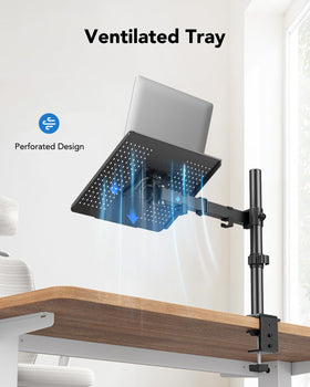 HUANUO product next to laptop for scale, illustrates size and capacity