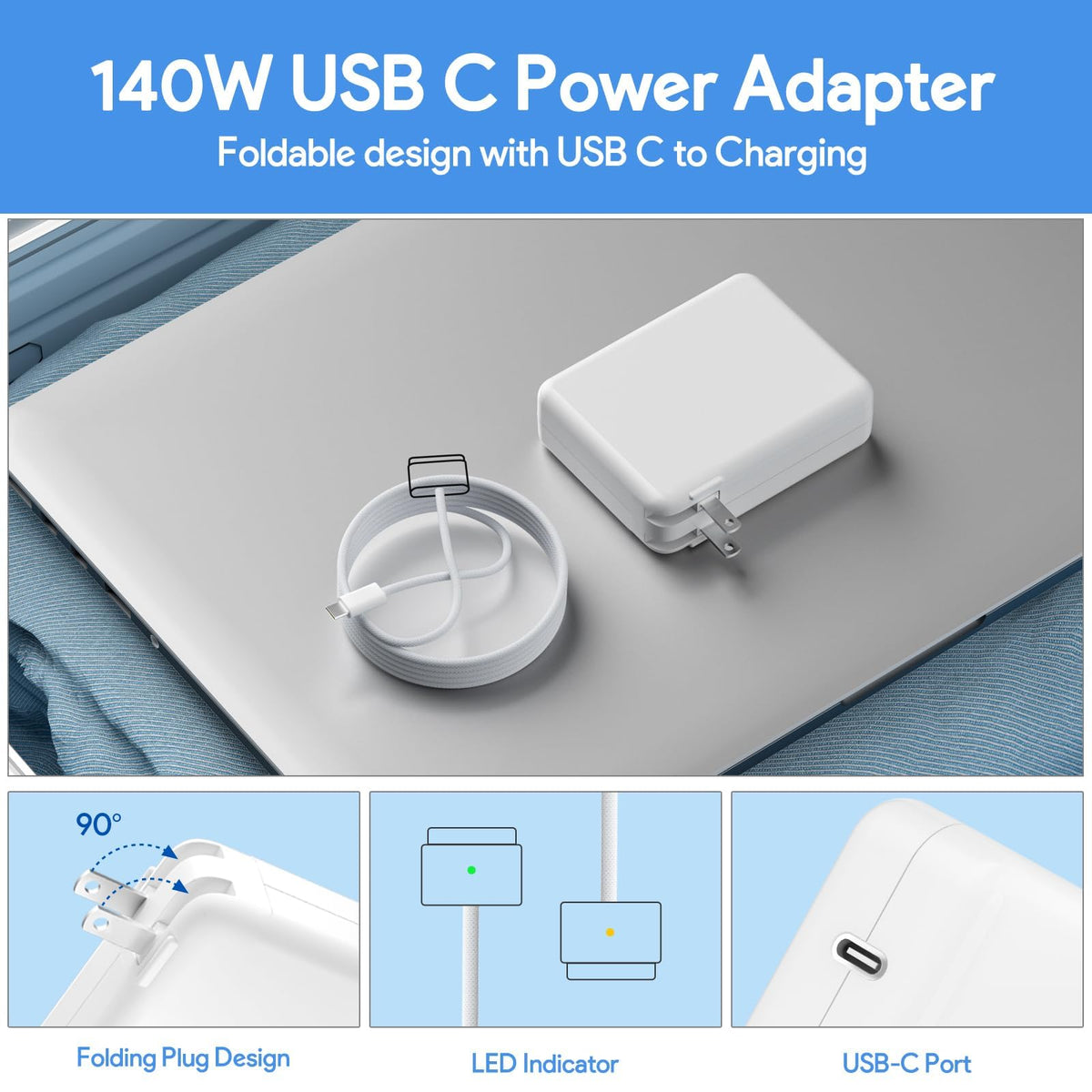 HuanXiLu adapter in hand for scale showing small footprint and travel convenience