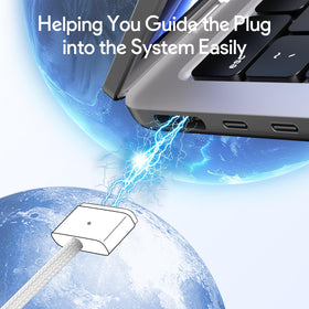 HuanXiLu charger beside smartphone showing compact size and travel benefit