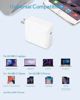 HuanXiLu USB-C cable six feet enables fast charging and data transfer