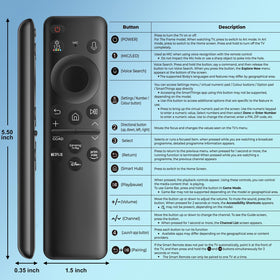 HUAYU BN59-01432A living room setup highlighting convenient TV control