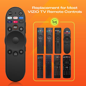 HUAYU remote in box illustrating easy setup for Vizio TVs