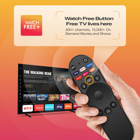 Extended 40 ft range for reliable TV control.