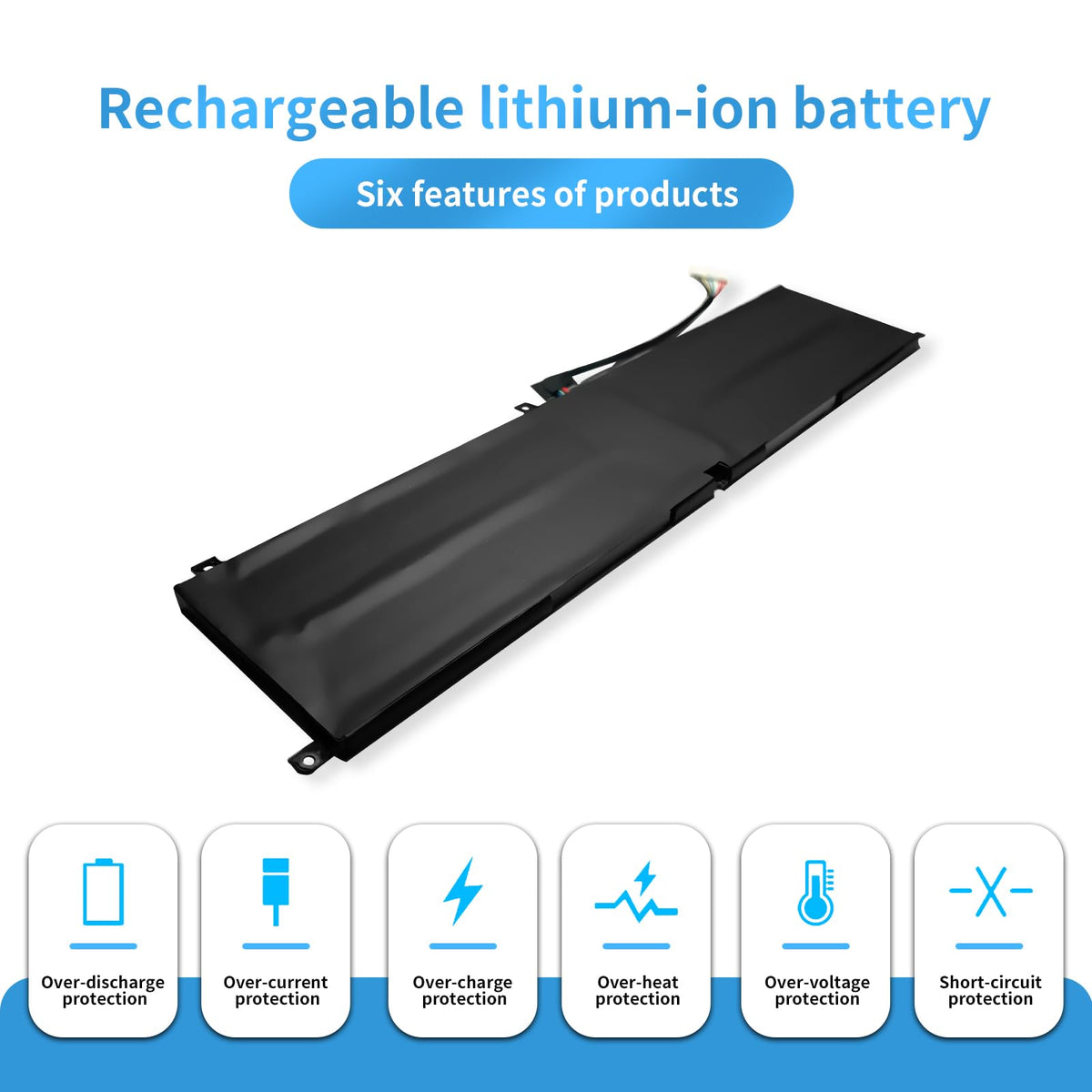 Hubei battery installed in MSI laptop bay, restoring portable runtime and reliability