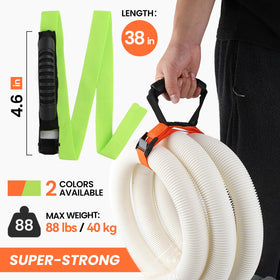HUDLL close-up of padded handle for comfortable carrying and better grip